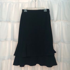 Dress like an angel ruffled skirt